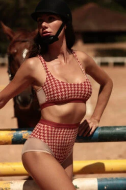 Rolling Alpha High Waisted Hot Pants - Pied 6 Rolling Alpha High Waisted Hot Pants - Pied -Pole Wear Shop RollingHaras 1710