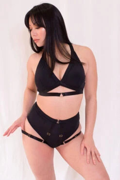 Tatiana Activewear Tokio Shorts - Black -Pole Wear Shop TokioSet Black byTatianaActive3