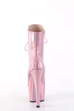 Pleaser USA Adore-1020HG 7inch Pleaser Boots - Holographic Baby Pink -Pole Wear Shop adore 1020hg bphg m09