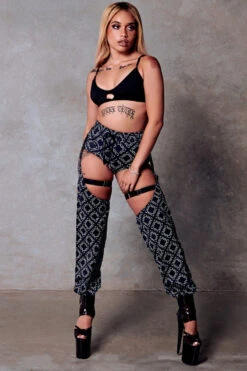 CXIX 119 Bralette - Black -Pole Wear Shop brlaette 119 CXIX fashion streetwear polewear