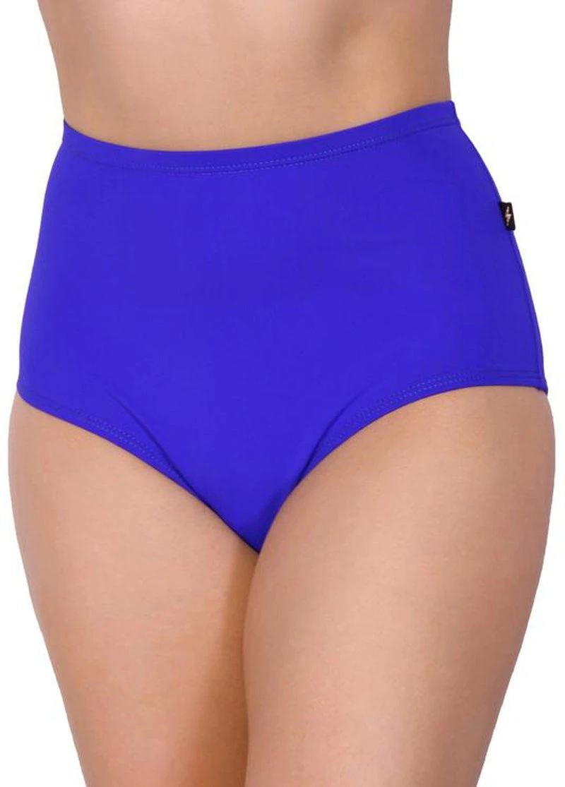 Cleo The Hurricane Essential High Waisted Shorts - Majesty Blue 1 Cleo The Hurricane Essential High Waisted Shorts - Majesty Blue