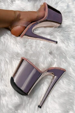 Hella Heels Classic Gloss 8inch Stilettos - Sienna Rose Gold -Pole Wear Shop glitter 1 967c9a2d d91a 41e0 bd3e a84d2ede4cd6