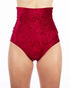 Dragonfly Betty High-Waisted Shorts - Velvet Red 7 Dragonfly Betty High-Waisted Shorts - Velvet Red -Pole Wear Shop jdshcsaclw.Betty shorts velvet red 1