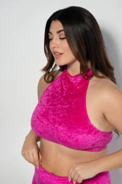 RAD Eve Top - Velvet Campanella 10 RAD Eve Top - Velvet Campanella -Pole Wear Shop qRaD 827 Edit