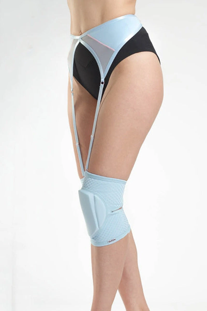 Queen Garter Belt - Sweet Blue 4 Queen Garter Belt - Sweet Blue - Image 4