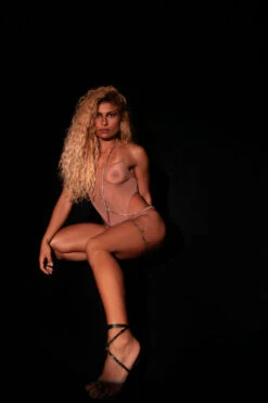 Rolling Astral Body Chain - Crystal 13 Rolling Astral Body Chain - Crystal -Pole Wear Shop rollings0530