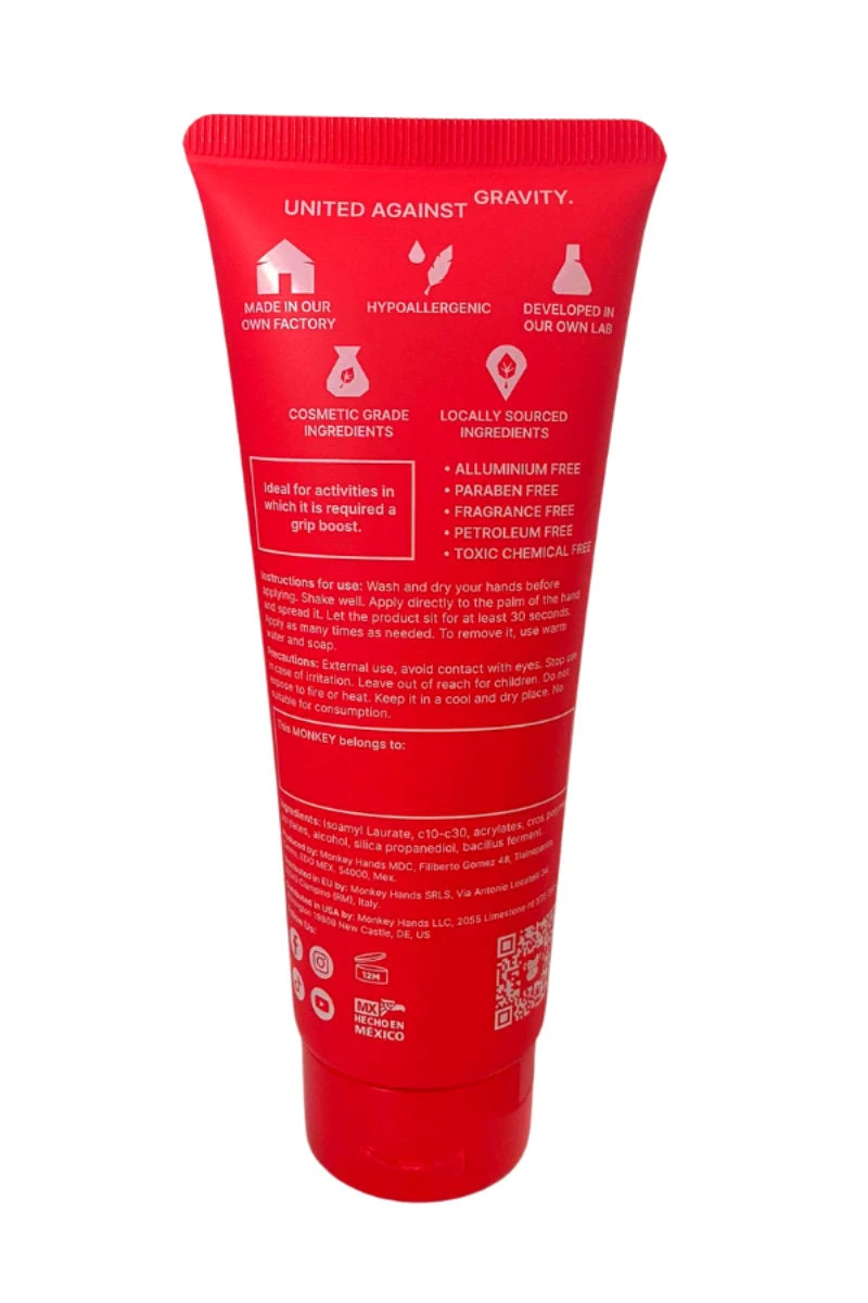 Monkey Hands Grip Aid - Sticky (100ml) 2 Monkey Hands Grip Aid - Sticky (100ml) - Image 2