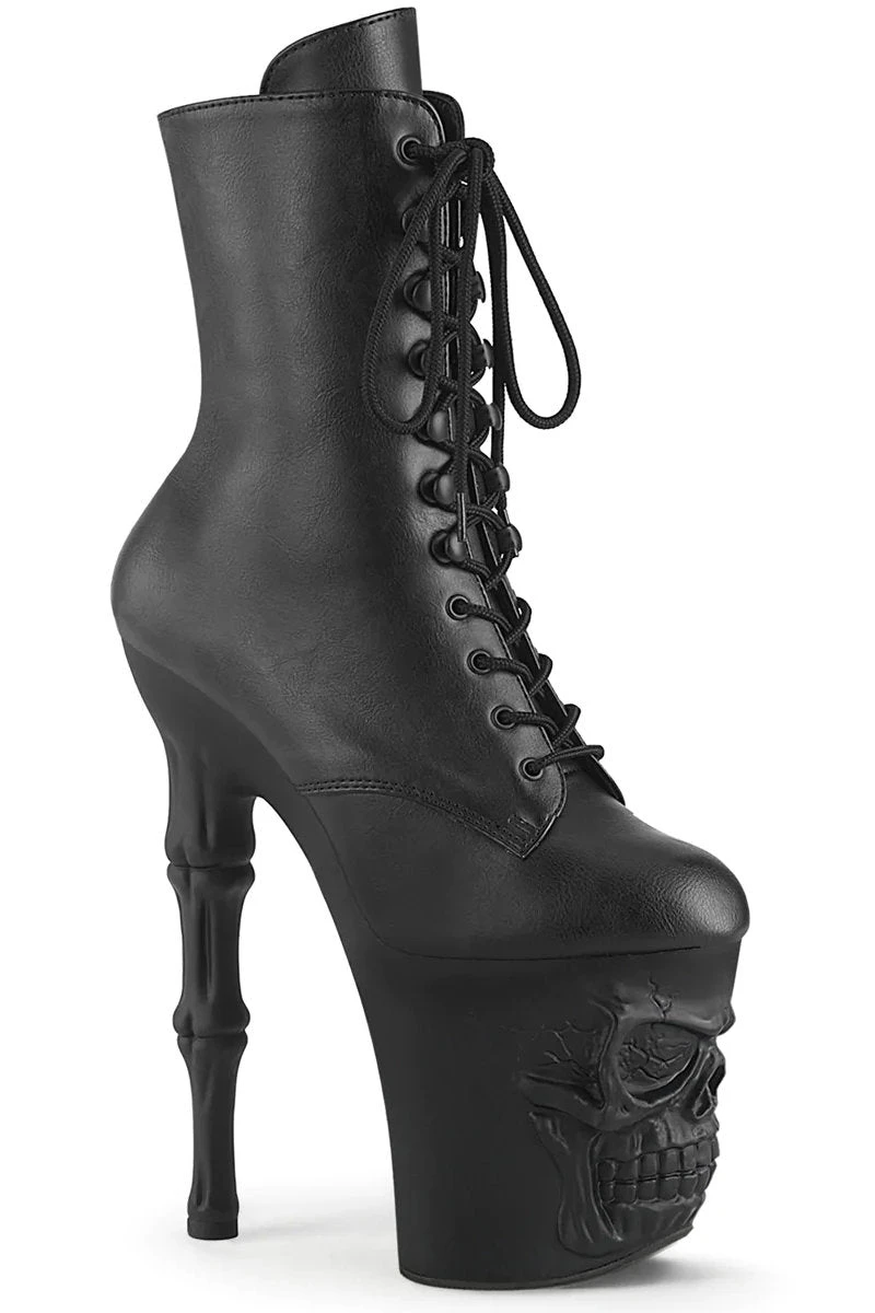 Pleaser USA Rapture-1020 8inch Pleaser Boots - Faux Leather 1 Pleaser USA Rapture-1020 8inch Pleaser Boots - Faux Leather